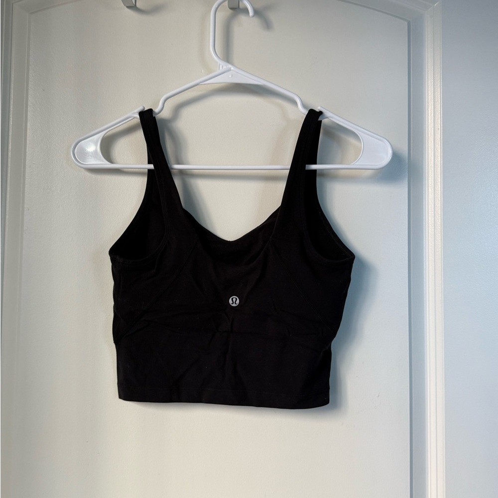 lululemon athletica Classic Black Crop Top